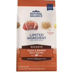 Limited Ingredient Reserve Duck & Brown Rice Recipe Adult Dog Food