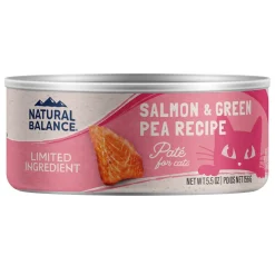 Limited Ingredient Salmon & Green Pea Formula Adult Cat Food