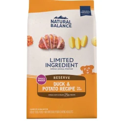 Limited Ingredient Small Breed Bites Reserve Duck & Potato Recipe Adult Dog Food