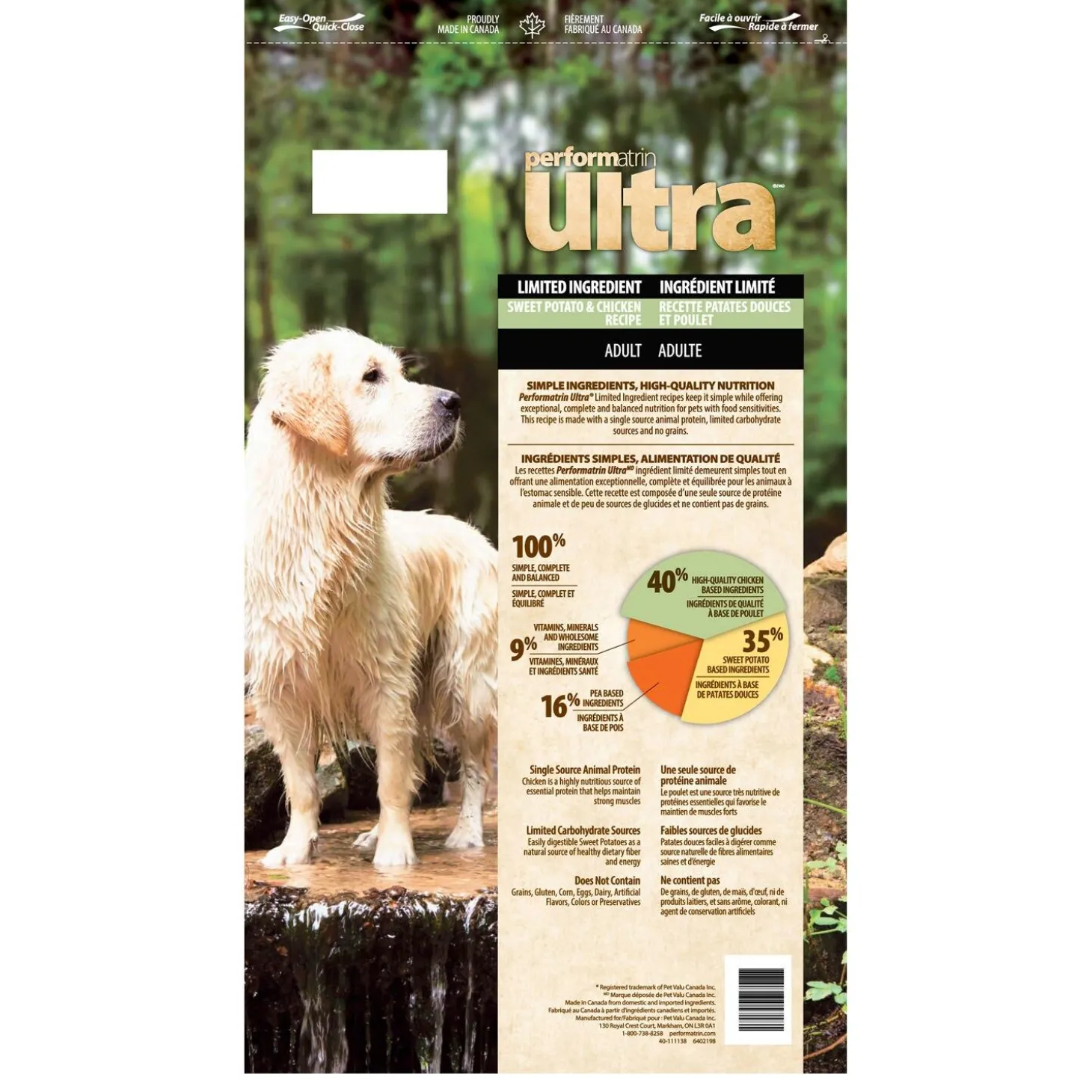 Limited Ingredient Sweet Potato & Chicken Recipe Adult Dog Food