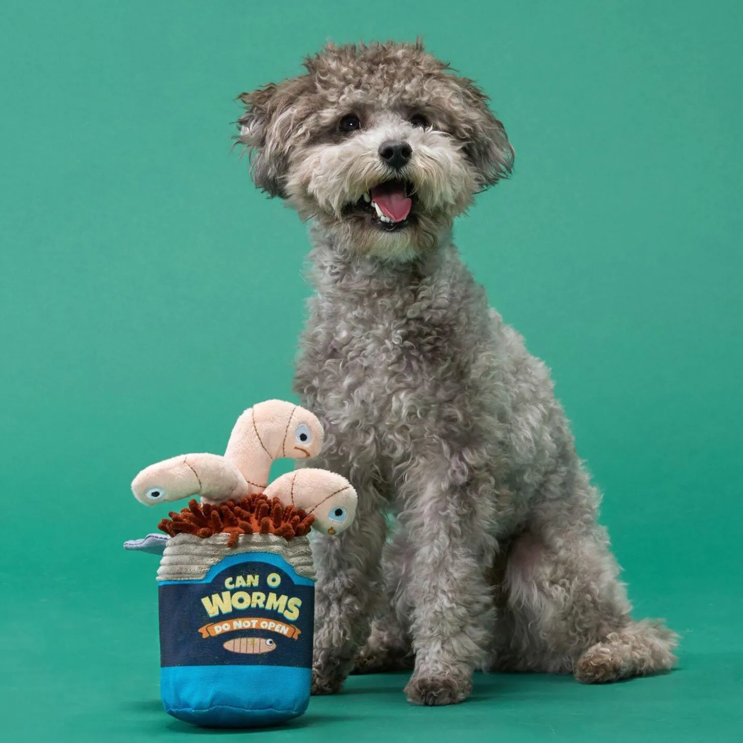 Live Bait Bites Dog Toy
