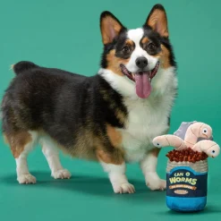 Live Bait Bites Dog Toy