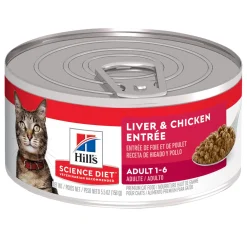 Liver & Chicken Entree Adult Cat Food