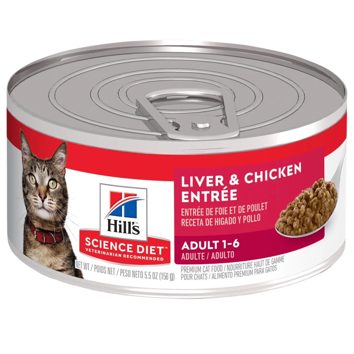 Liver & Chicken Entree Adult Cat Food