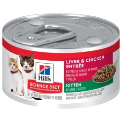 Liver & Chicken Entree Kitten Cat Food