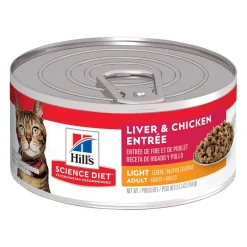 Liver & Chicken Entree Light Adult Cat Food