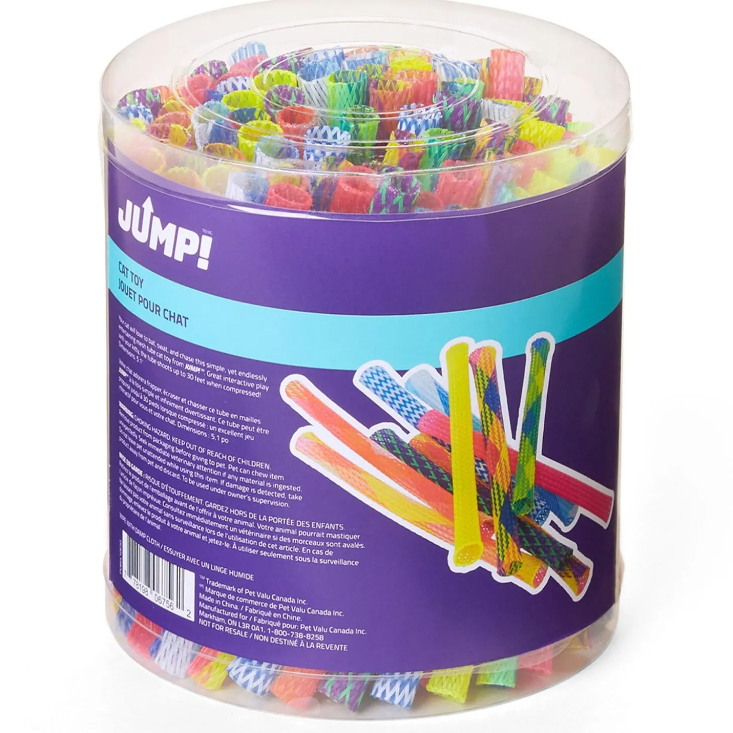 Long Mesh Tube Assorted Cat Toy