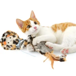 Looney Lion Heart Cat Toy