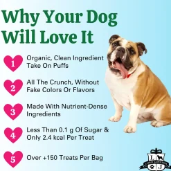 Love Puffs Go Nanas Dog Treats