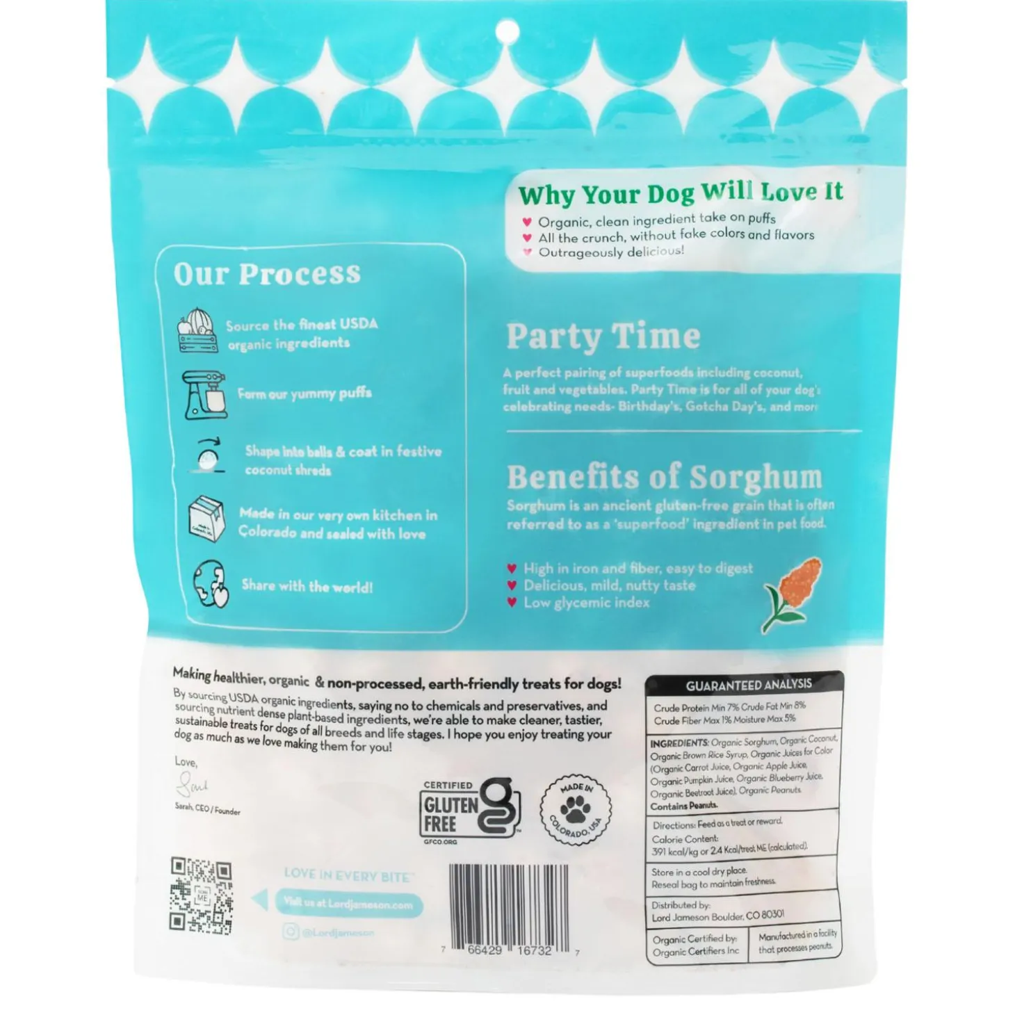 Love Puffs Party Time Dog Treats