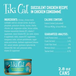 Luau Succulent Chicken Recipe in Chicken Consomme Cat Food