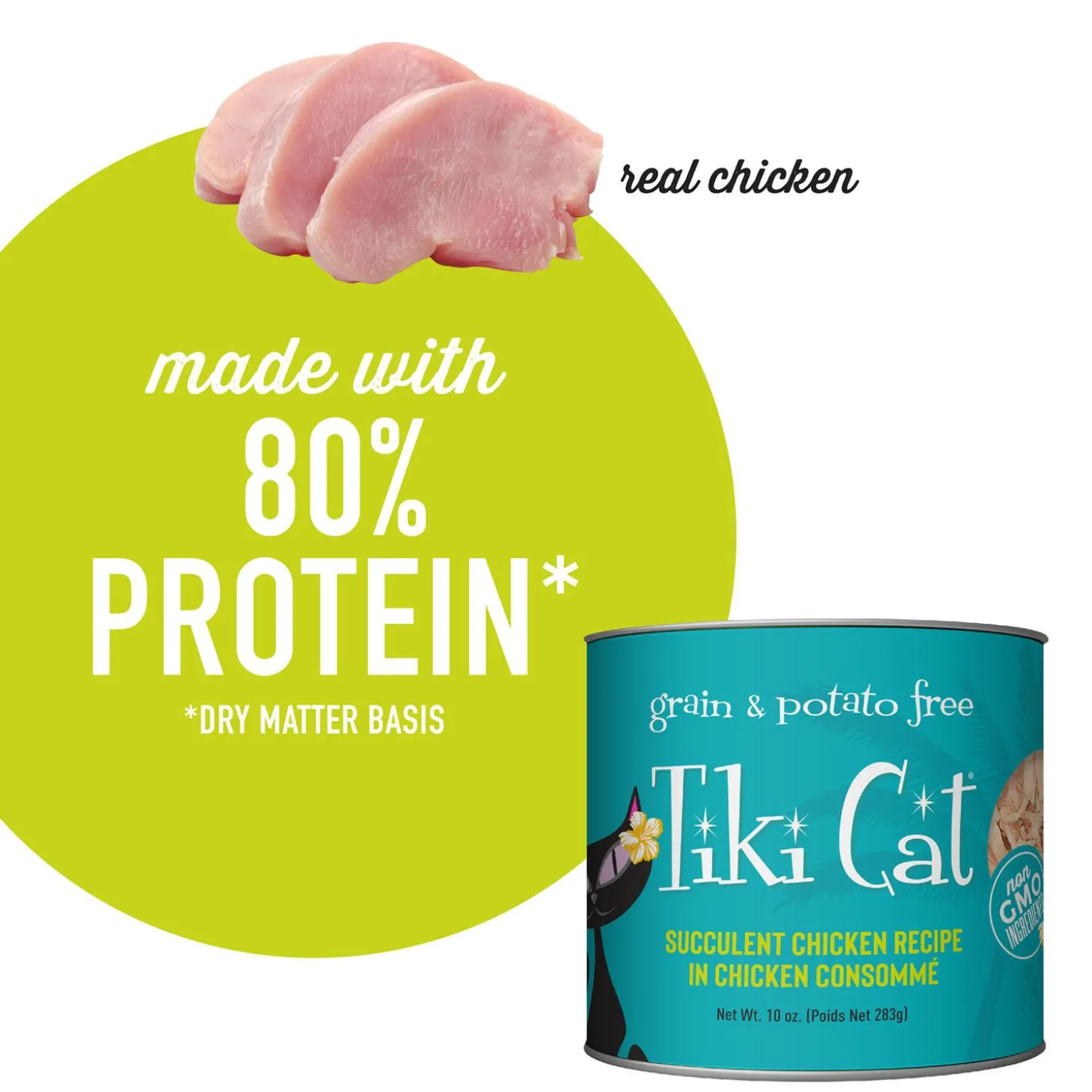 Luau Succulent Chicken Recipe in Chicken Consomme Cat Food