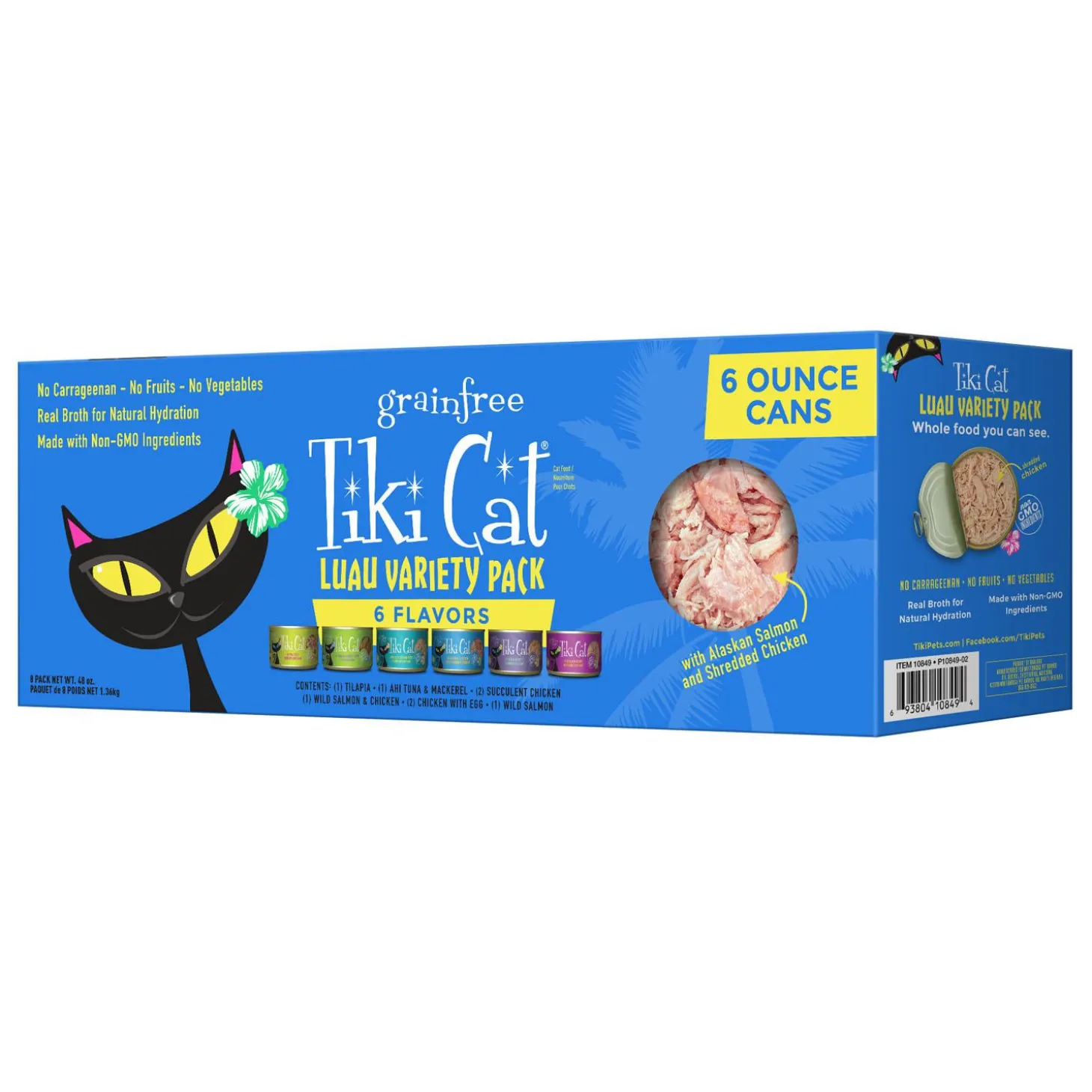 Luau Variety Pack 6oz Cans Cat Food