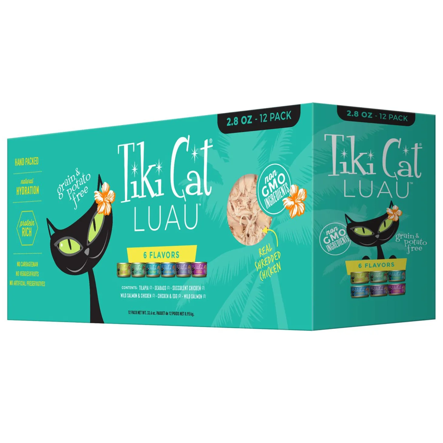 Luau Variety Pack 2.8oz Cans Cat Food