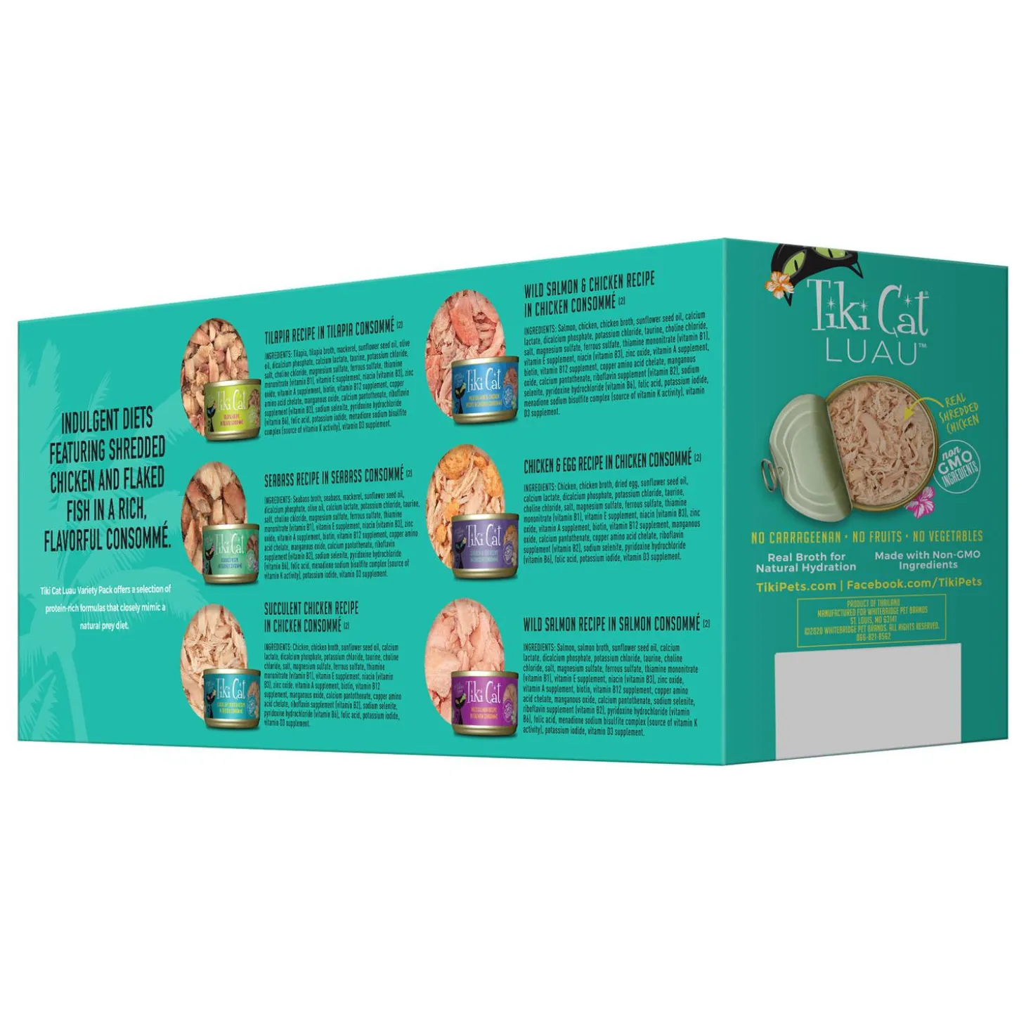 Luau Variety Pack 2.8oz Cans Cat Food