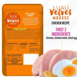 Luau Velvet Mousse Chicken in Broth Cat Food