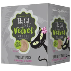 Luau Velvet Mousse Variety Pack Cat Food