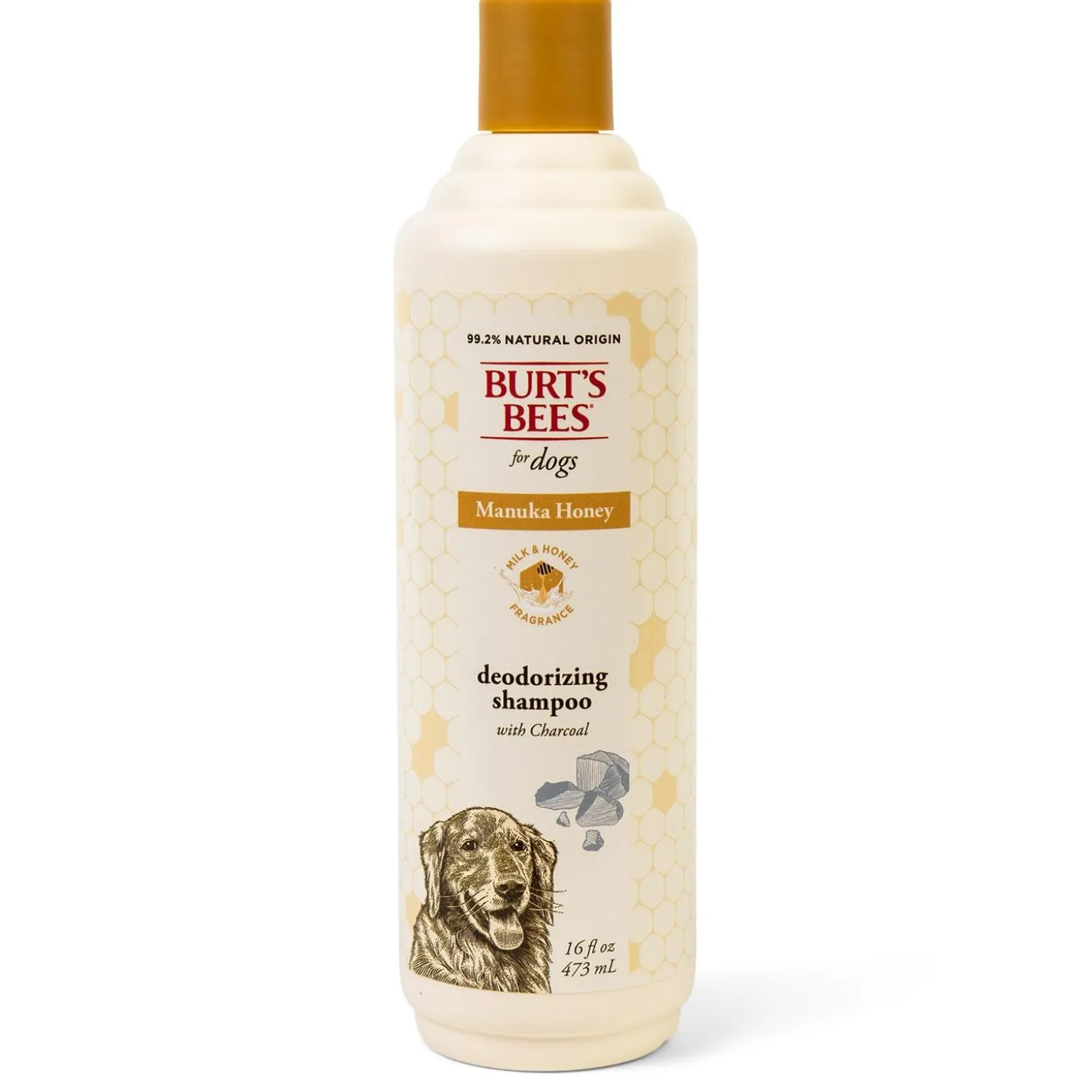 Manuka Honey & Charcoal Deodorizing Dog Shampoo