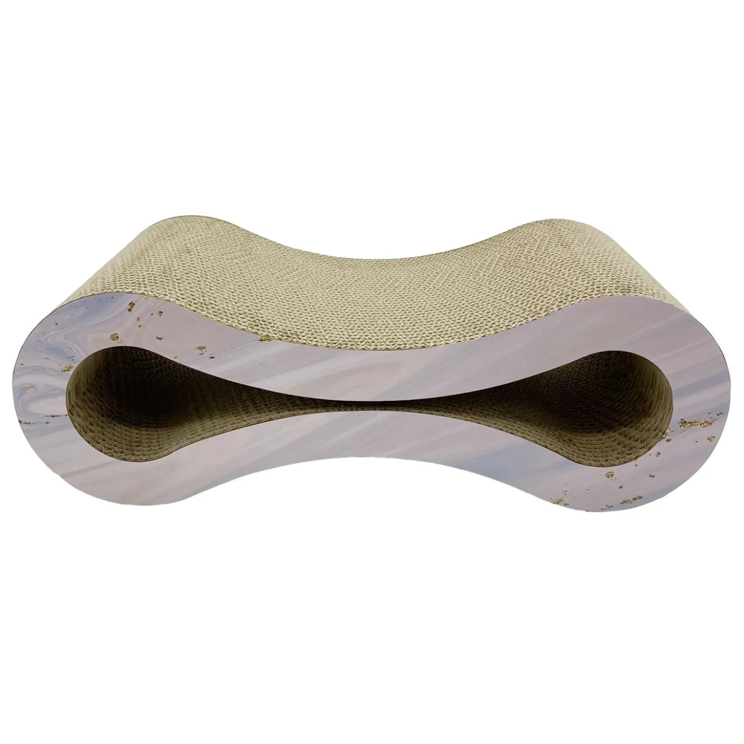 Marble Infinity Cat Scratcher