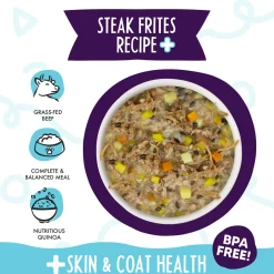Meals 'n More Steak Frites Dinner Recipe Plus Dog Food
