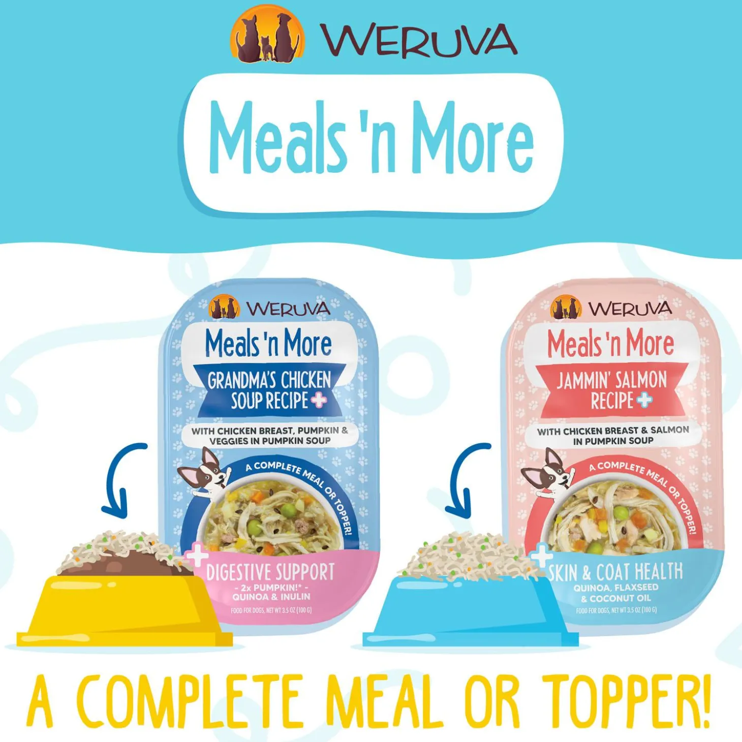 Meals 'n More Steak Frites Dinner Recipe Plus Dog Food