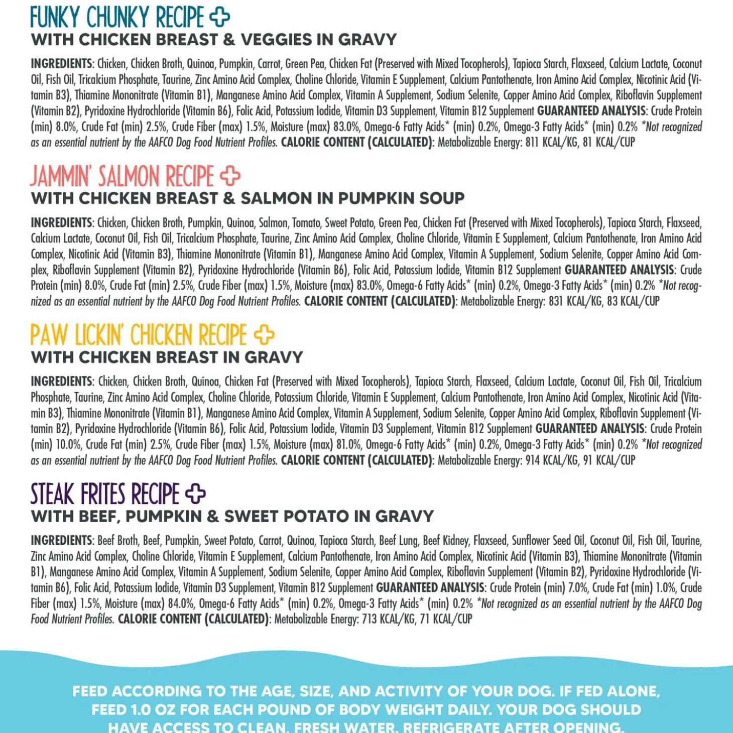 Meals' n More Woof Woof Floof! Variety Pack Dog Food