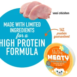 Meaty Chicken Recipe in Broth Dog Food