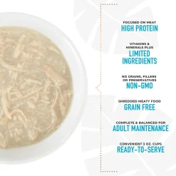 Meaty Chicken Recipe in Broth Dog Food