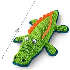 Mesh Alligator Dog Toy