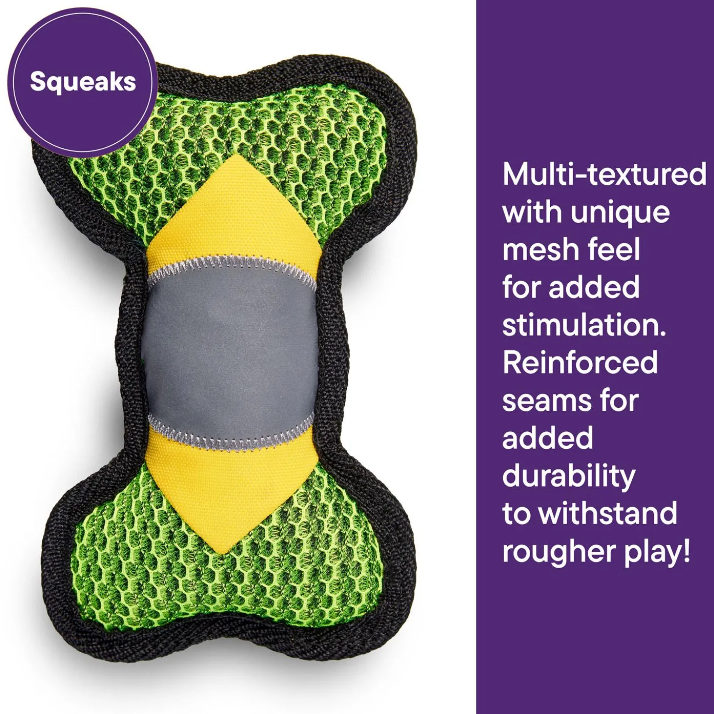 Mesh Bone Dog Toy