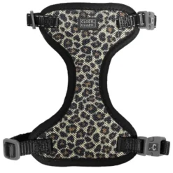 Mesh Leopard Print Cat Harness