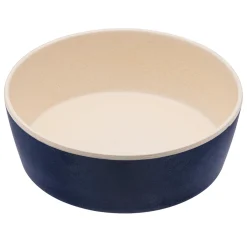 Midnight Blue Printed Feeding & Water Bowl