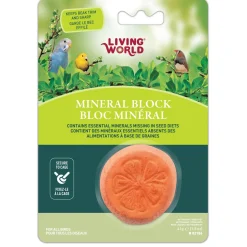 Mineral Block for Parakeets Orange