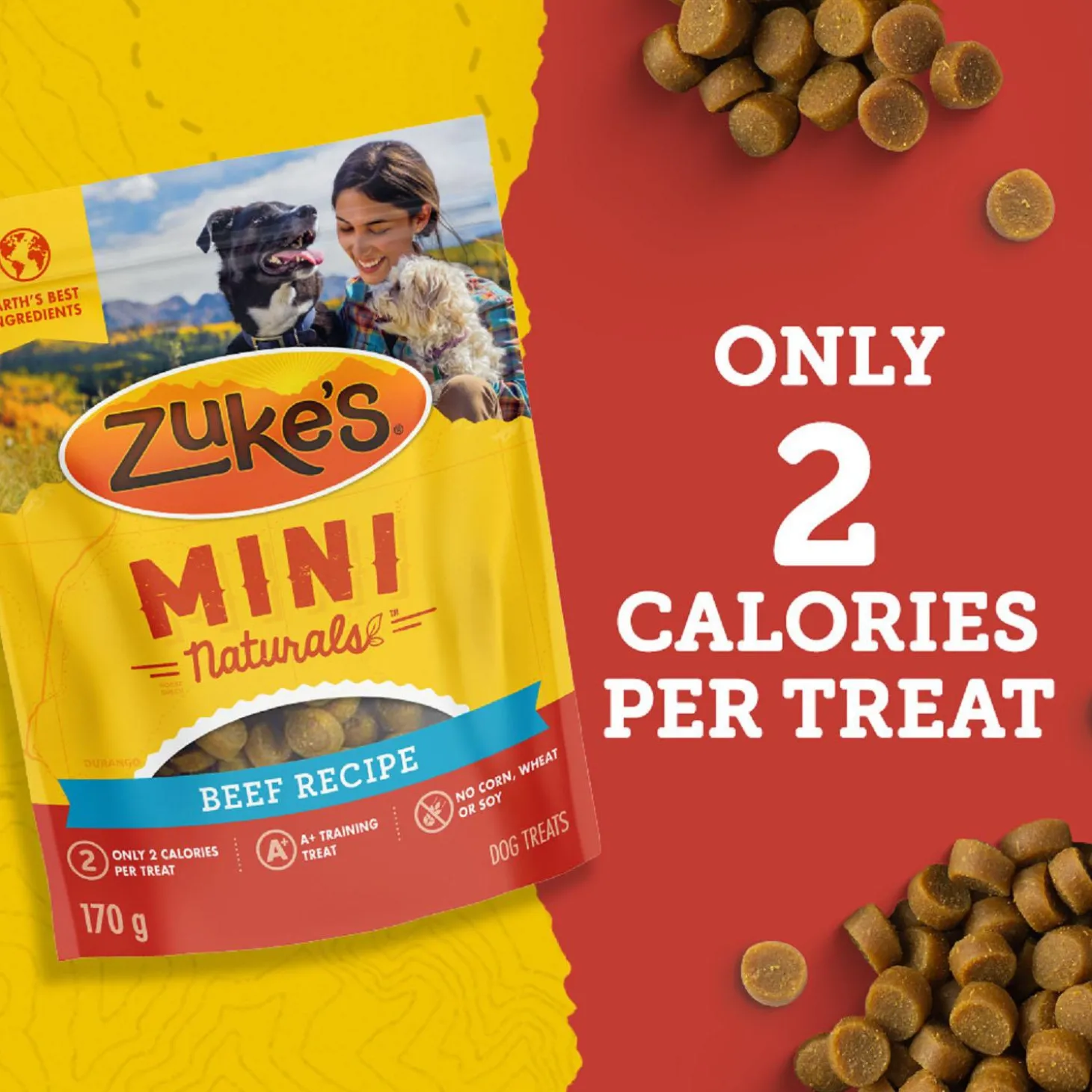 Mini Naturals Beef Recipe Dog Treats