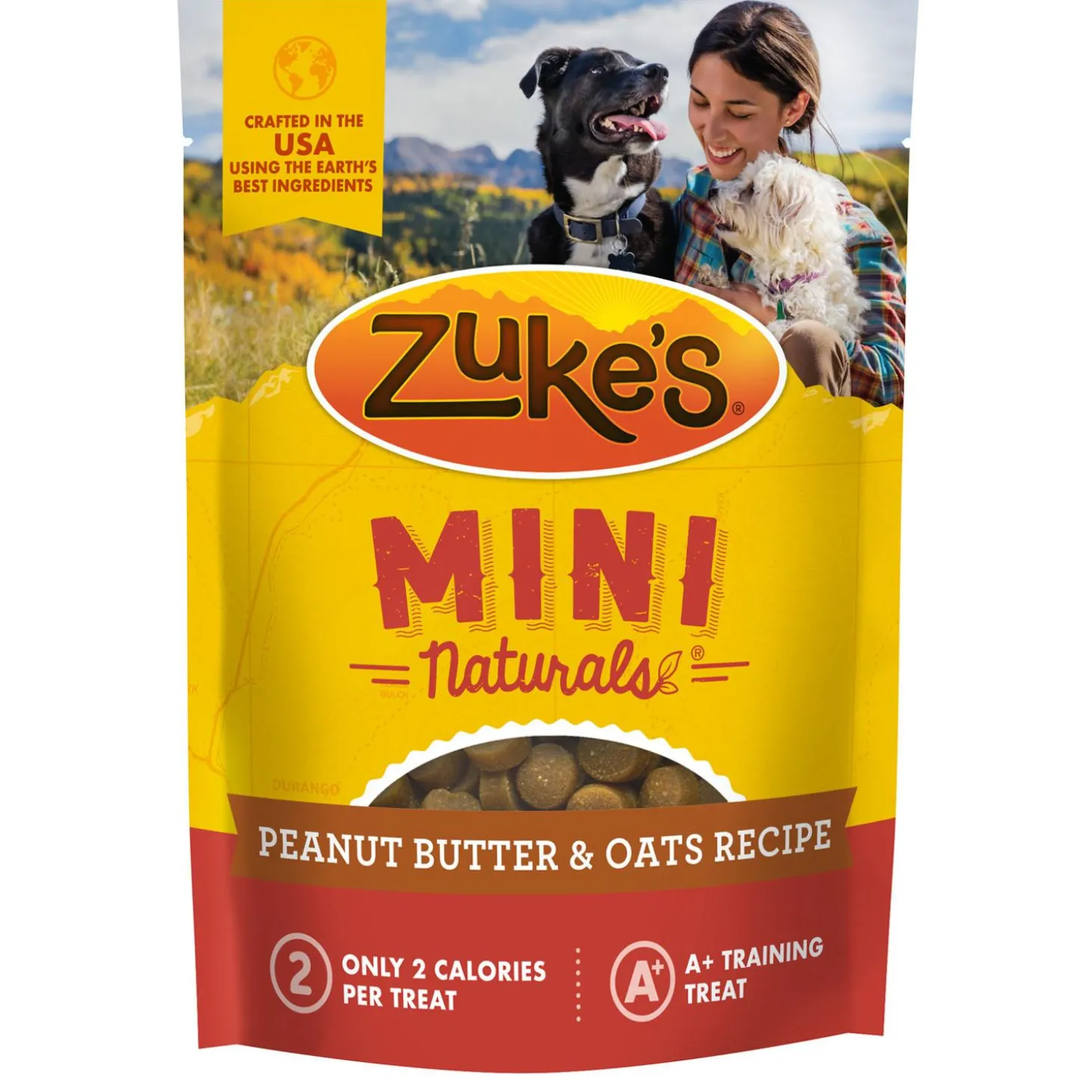 Mini Naturals Peanut Butter & Oats Dog Treats