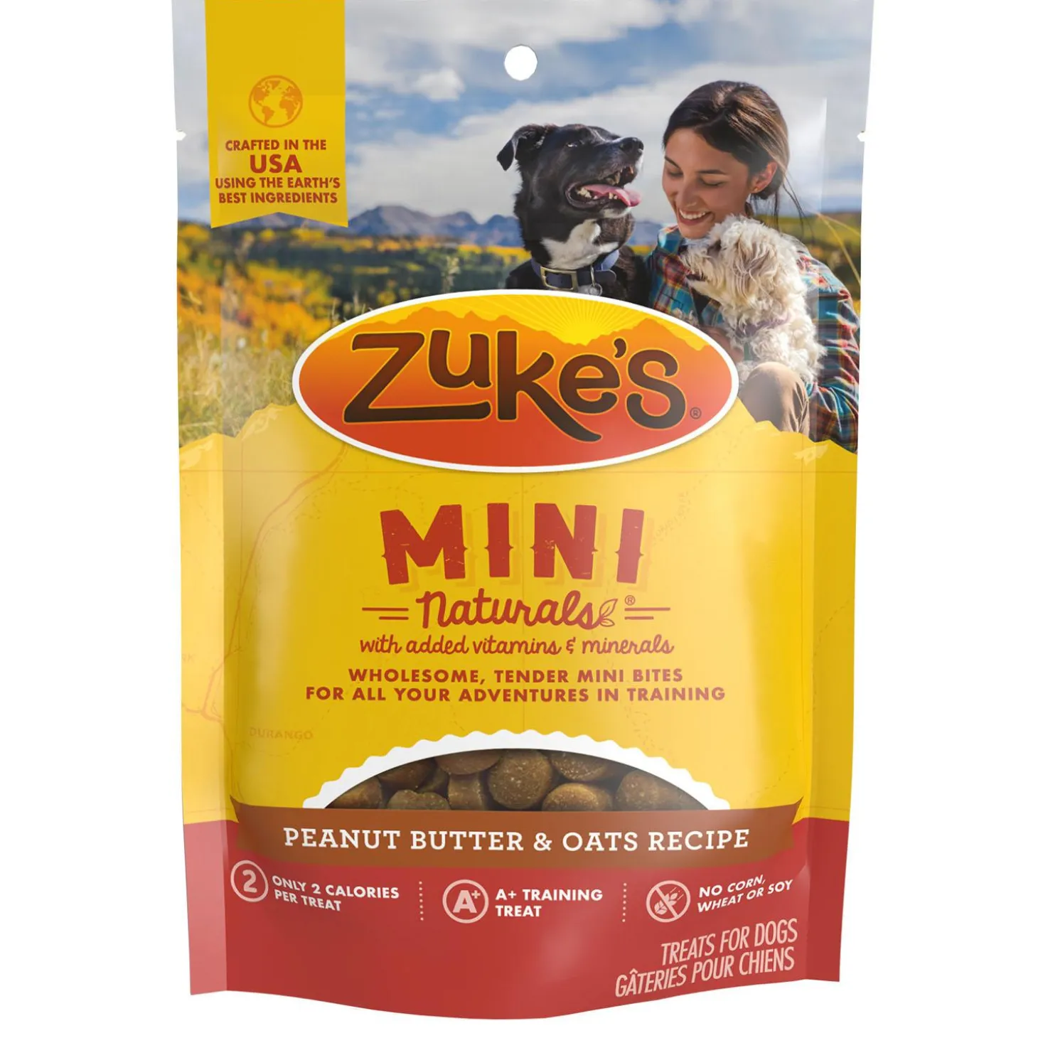 Mini Naturals Peanut Butter & Oats Dog Treats