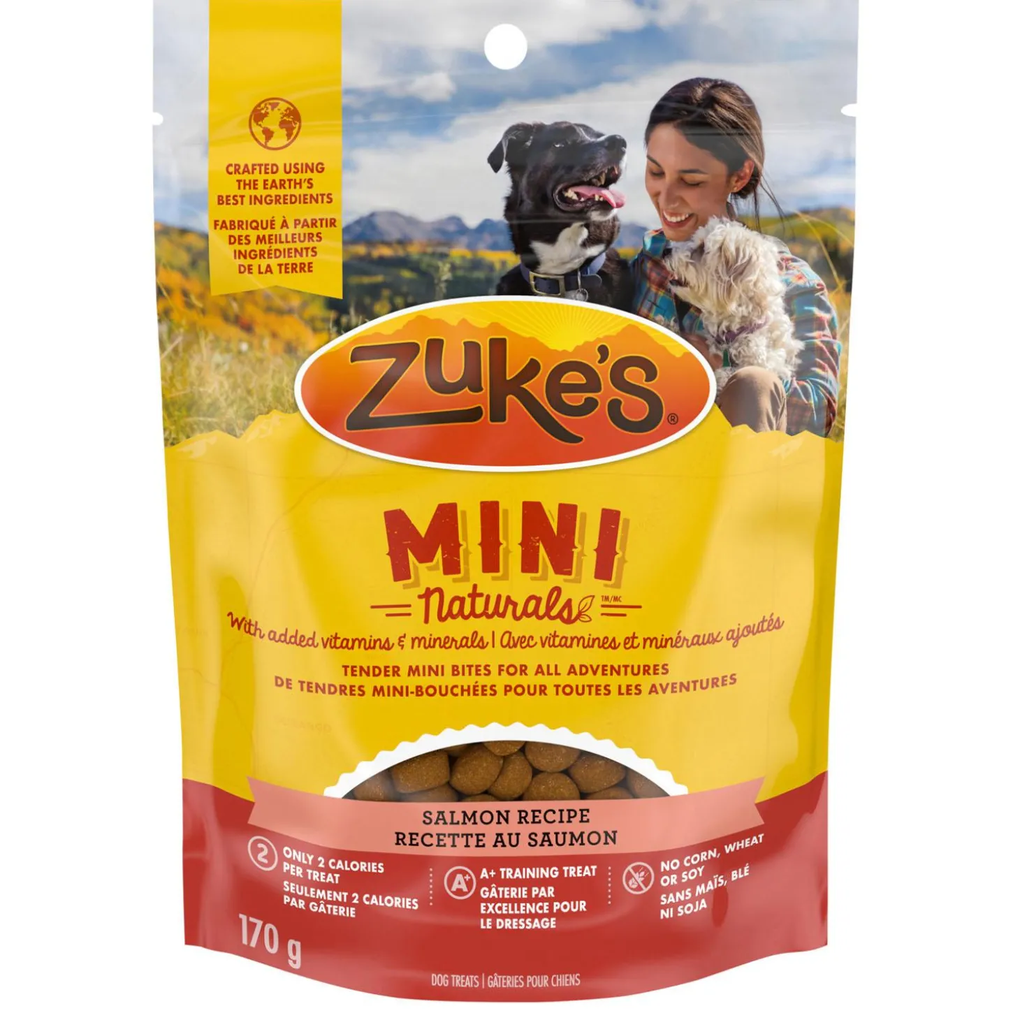 Mini Naturals Salmon Recipe Dog Treats