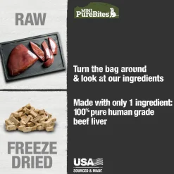 Mini Trainers Beef Liver Dog Treats