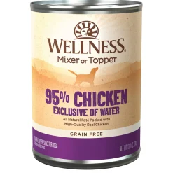 Mixer or Topper 95% Chicken Pate Dog Food