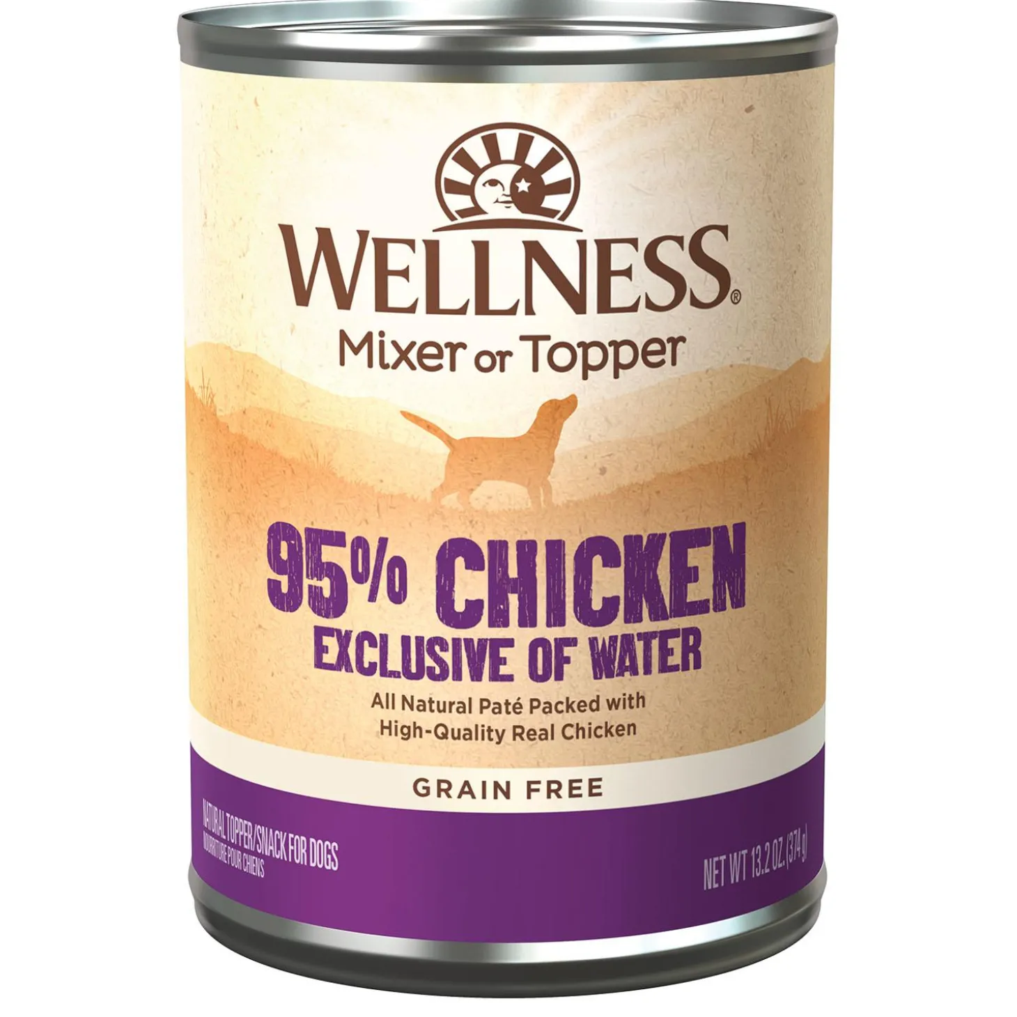 Mixer or Topper 95% Chicken Pate Dog Food