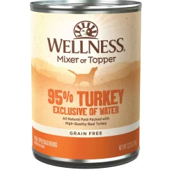Mixer or Topper 95% Turkey Pate Dog Food