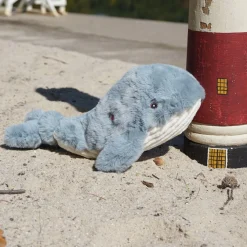 Mobie Whale Knottie Plush Dog Toy