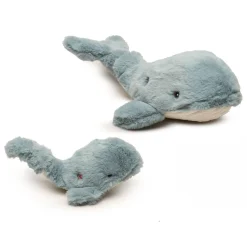 Mobie Whale Knottie Plush Dog Toy