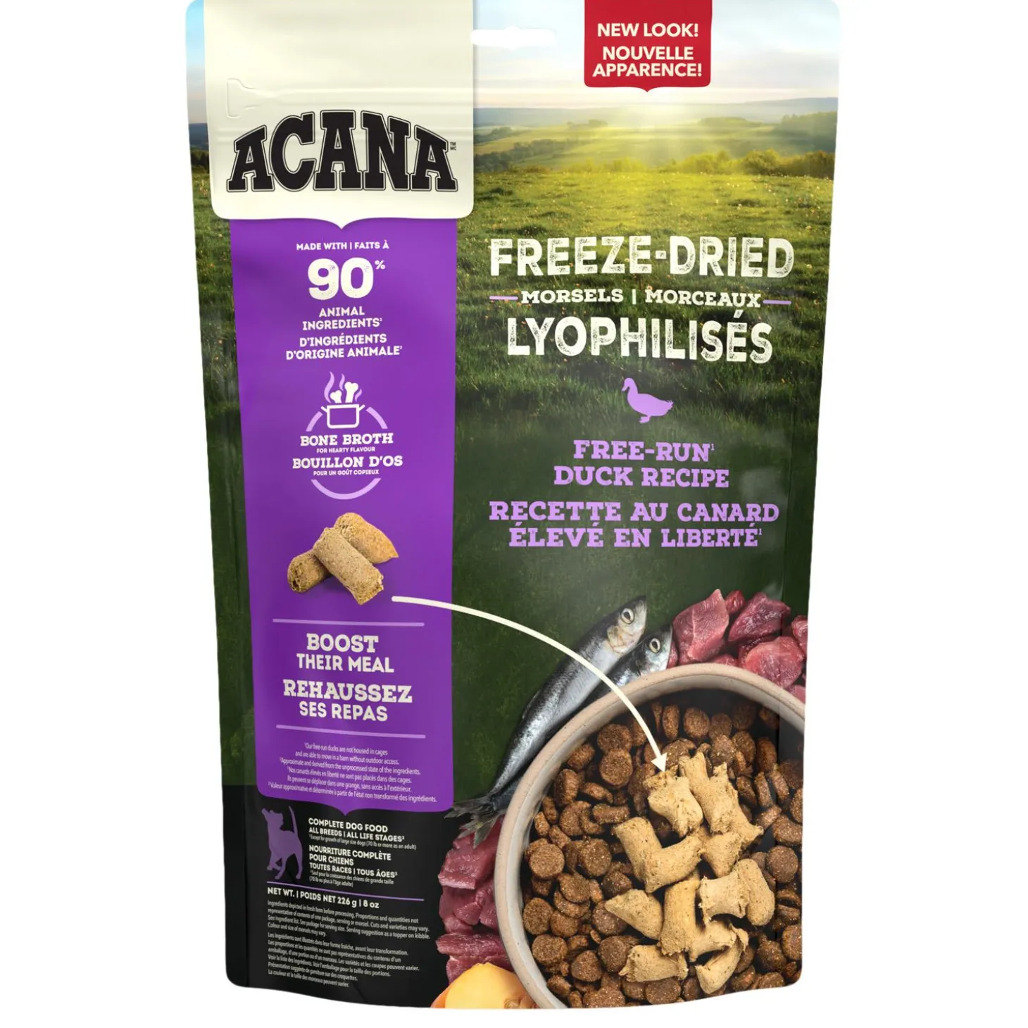 Morsels Freeze-Dried Duck Recipe Dog Food