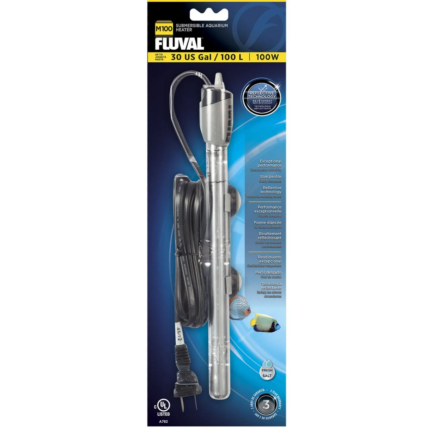 M-Series Submersible Aquarium Heater