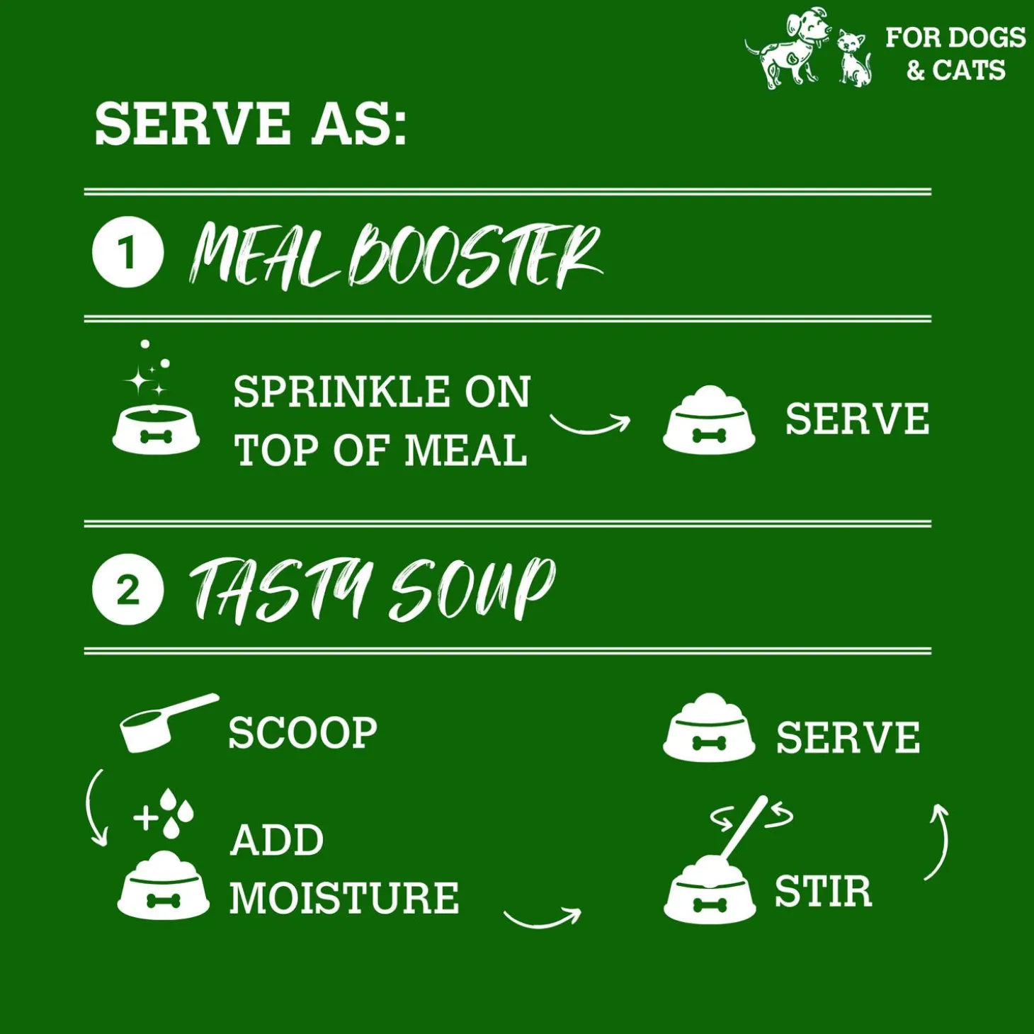 Mushroom Bone Broth Reishi & Strawberry Dog & Cat Meal Topper