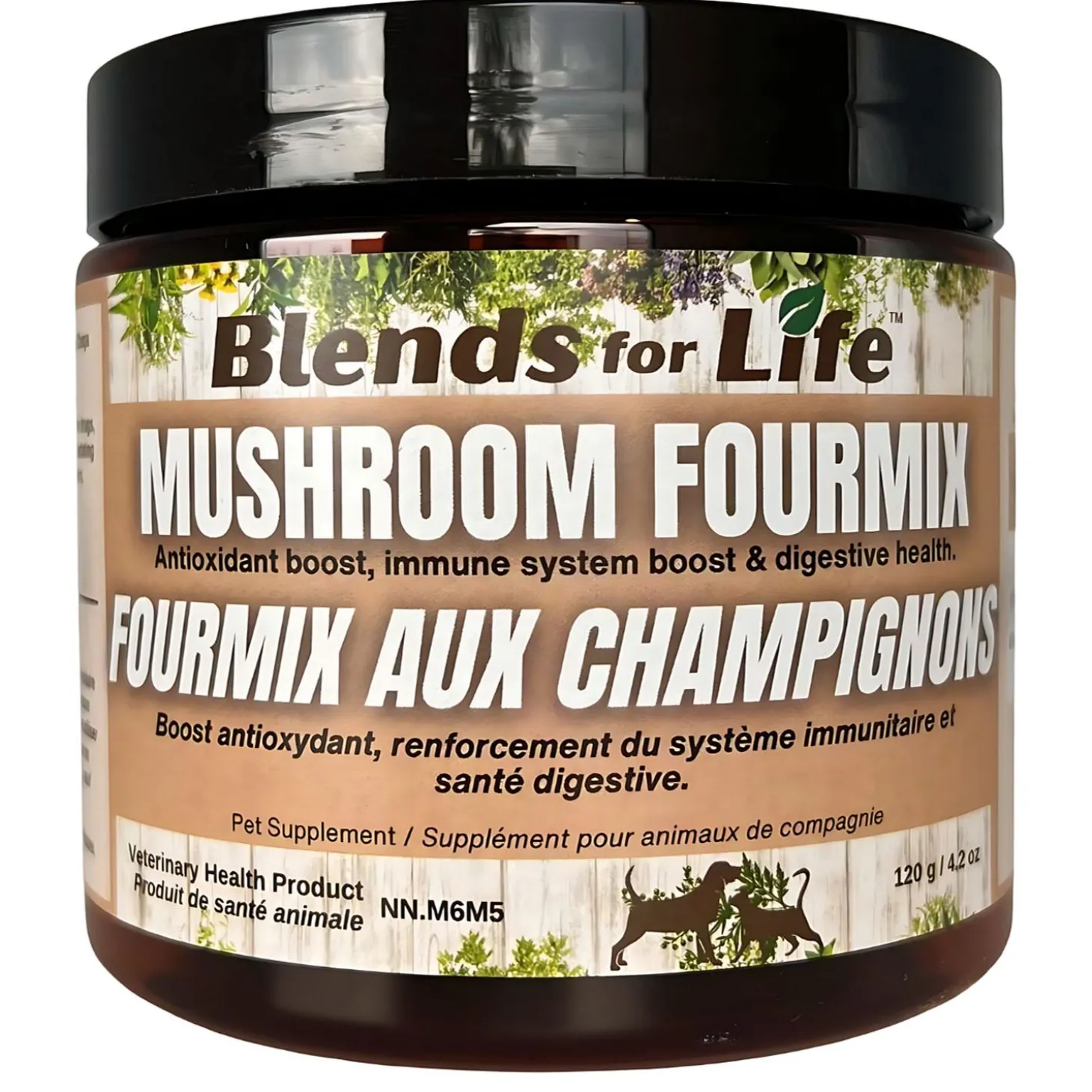Mushroom Fourmix Pet Supplement