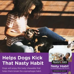 Nasty Habit Liver Flavoured Chewable Dog Tablets