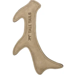 Natural Leather Antler Dog Toy