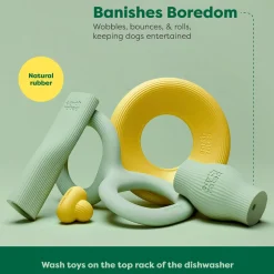 Natural Rubber Dog Treat Toy